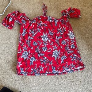 Off the shoulder shirt